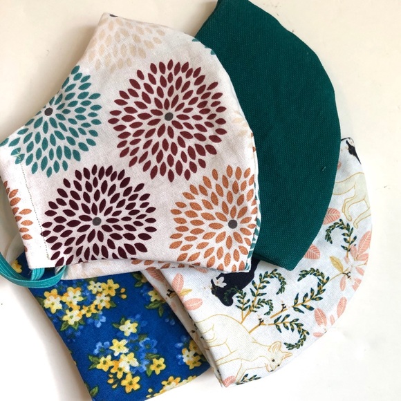 NEW Adult Cotton Cloth Face Mask Squirrel Print - Picture 7 of 8